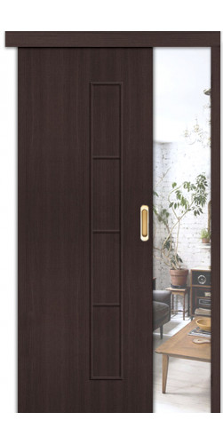 Раздвижная дверь глухая Тренд 3 цвет Wenge Veralinga