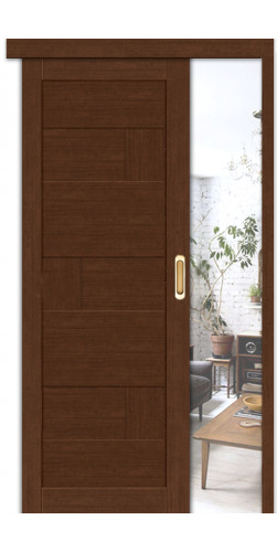 Раздвижная дверь глухая Легно-38 цвет Brown Oak