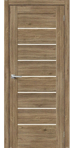 Межкомнатная дверь экошпон Браво-22 Original Oak со стеклом