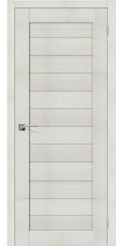Межкомнатная дверь экошпон Порта 21 Bianco veralinga глухая