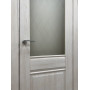 Межкомнатная дверь экошпон Прима-3 Nordic Oak со стеклом
