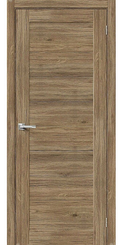 Межкомнатная дверь экошпон Браво-21 Original Oak глухая