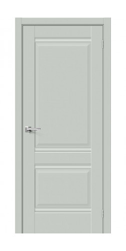 Межкомнатная дверь экошпон Прима-2 Grey Matt глухая