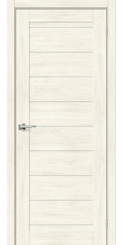 Межкомнатная дверь экошпон Браво-21 Nordic Oak глухая